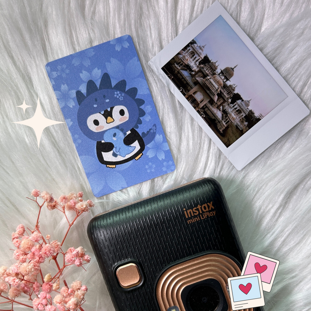 Photocard im Instax-Format – Perlglanz Papier