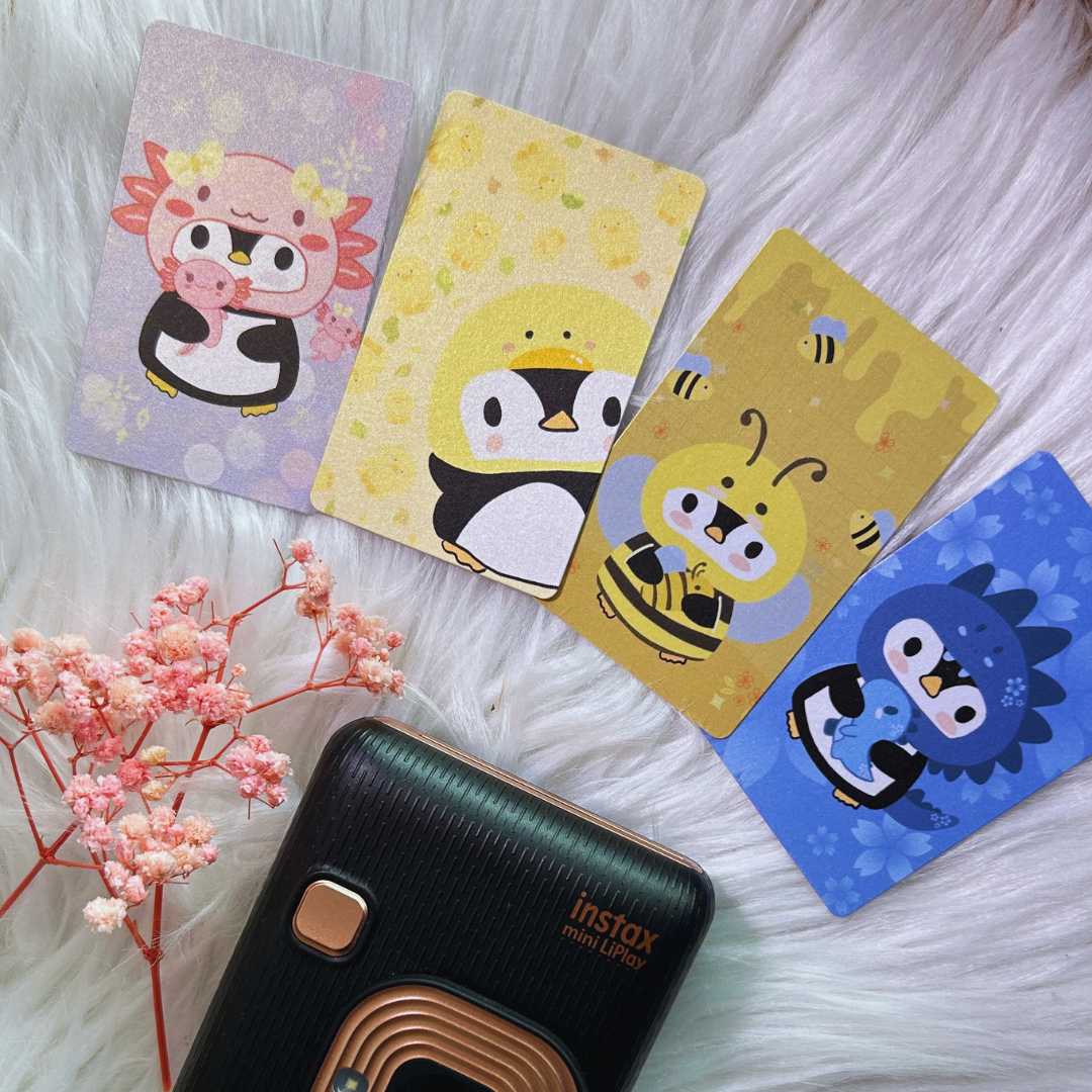 Photocard im Instax-Format – Perlglanz Papier