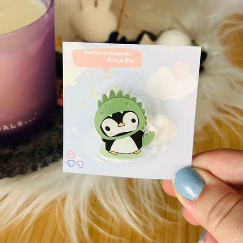 Acryl Pin Dino Ping