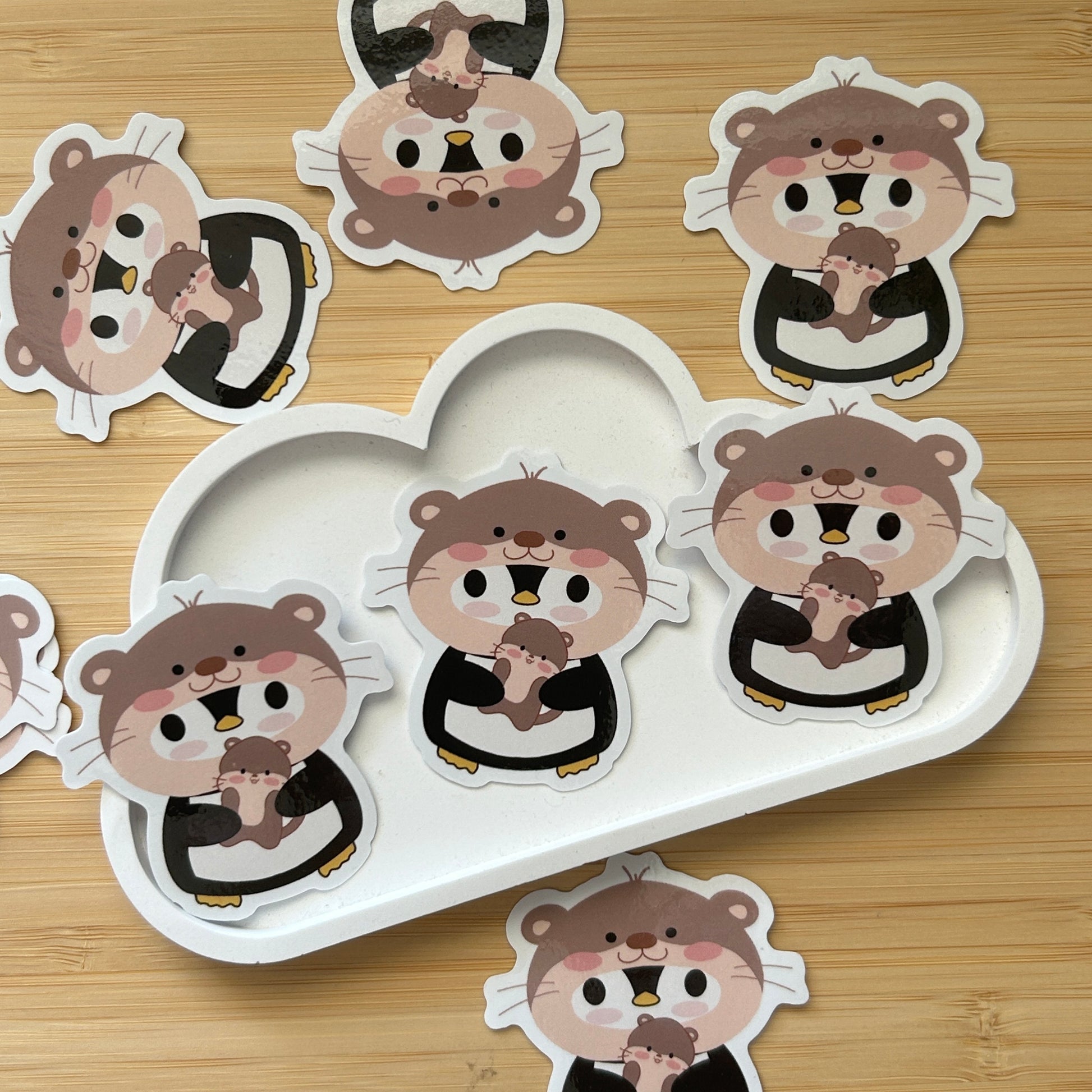 Vinyl Sticker Pinguin Im Anzug