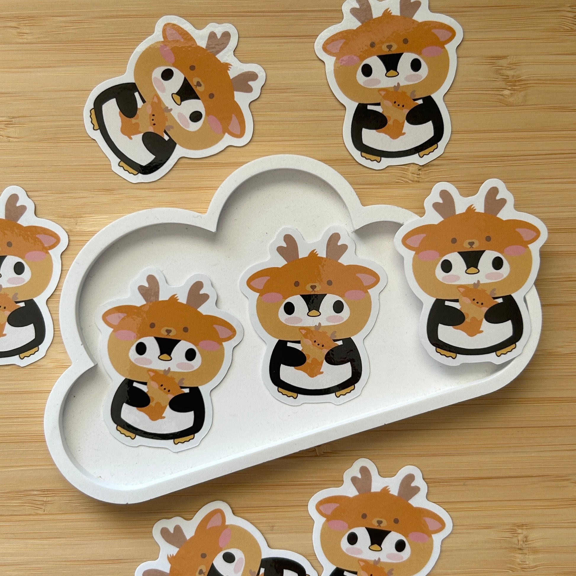 Vinyl Sticker Pinguin Im Anzug