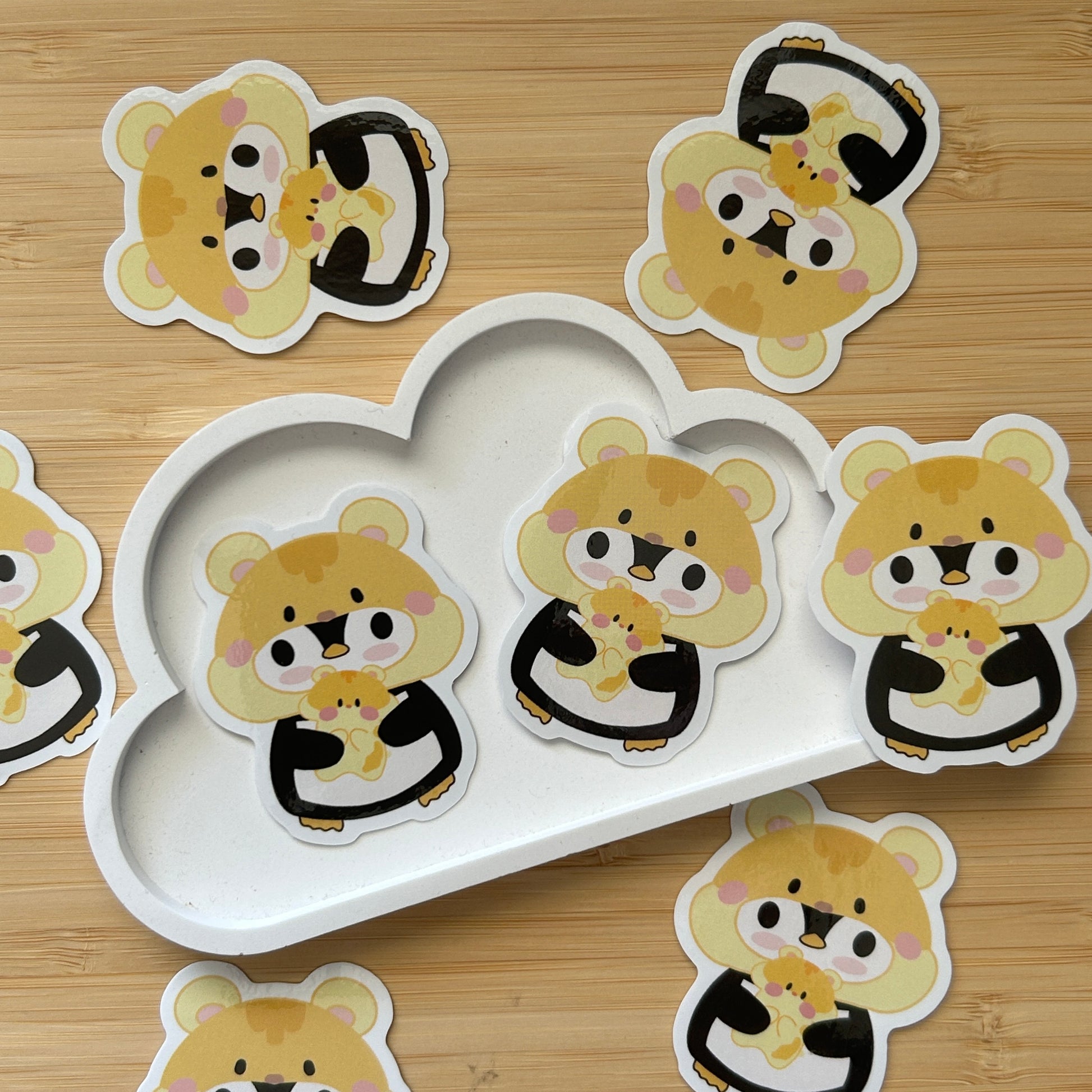 Vinyl Sticker Pinguin Im Anzug
