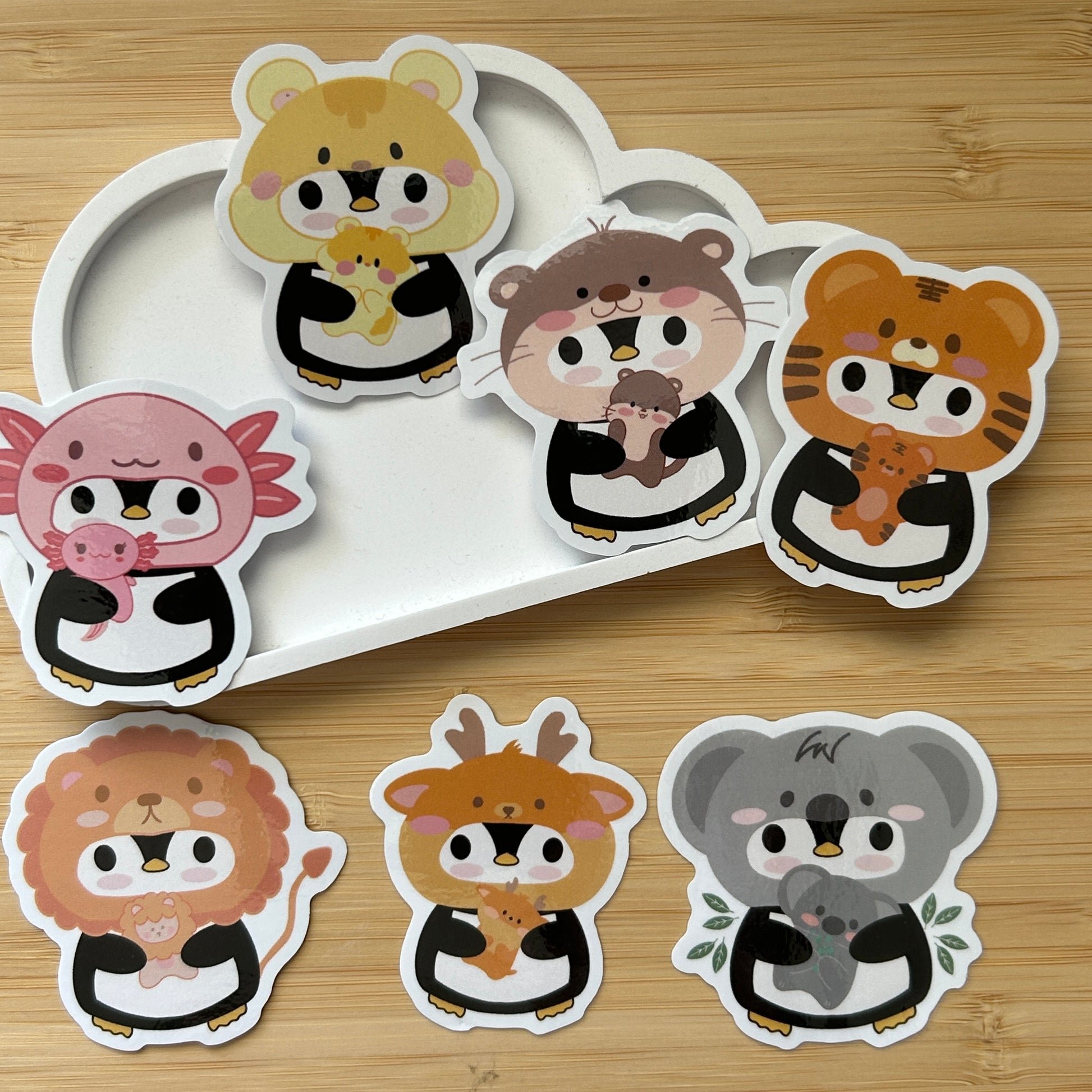Vinyl Sticker Pinguin Im Anzug