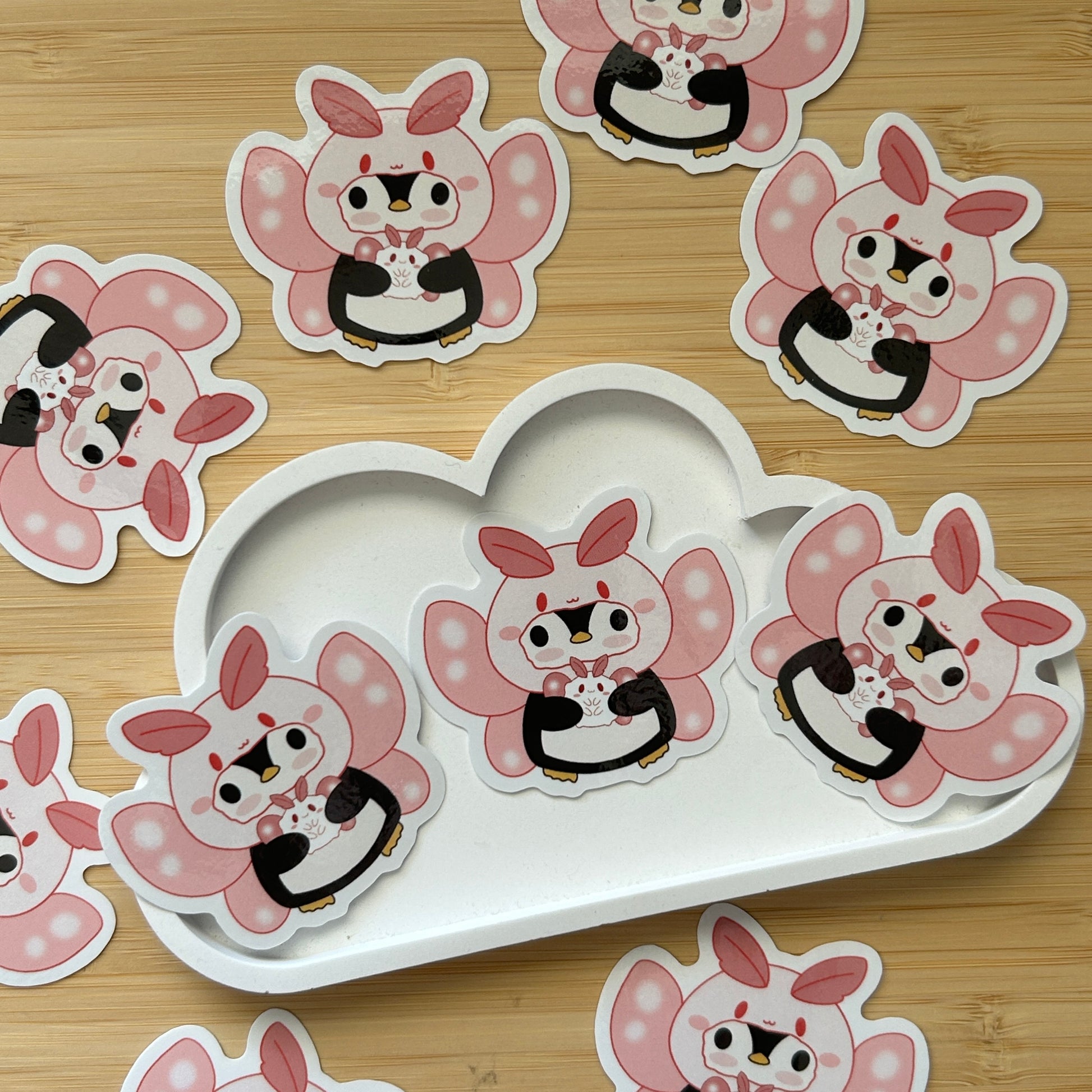 Vinyl 5cm Sticker Ping in Tieranzug teil 2