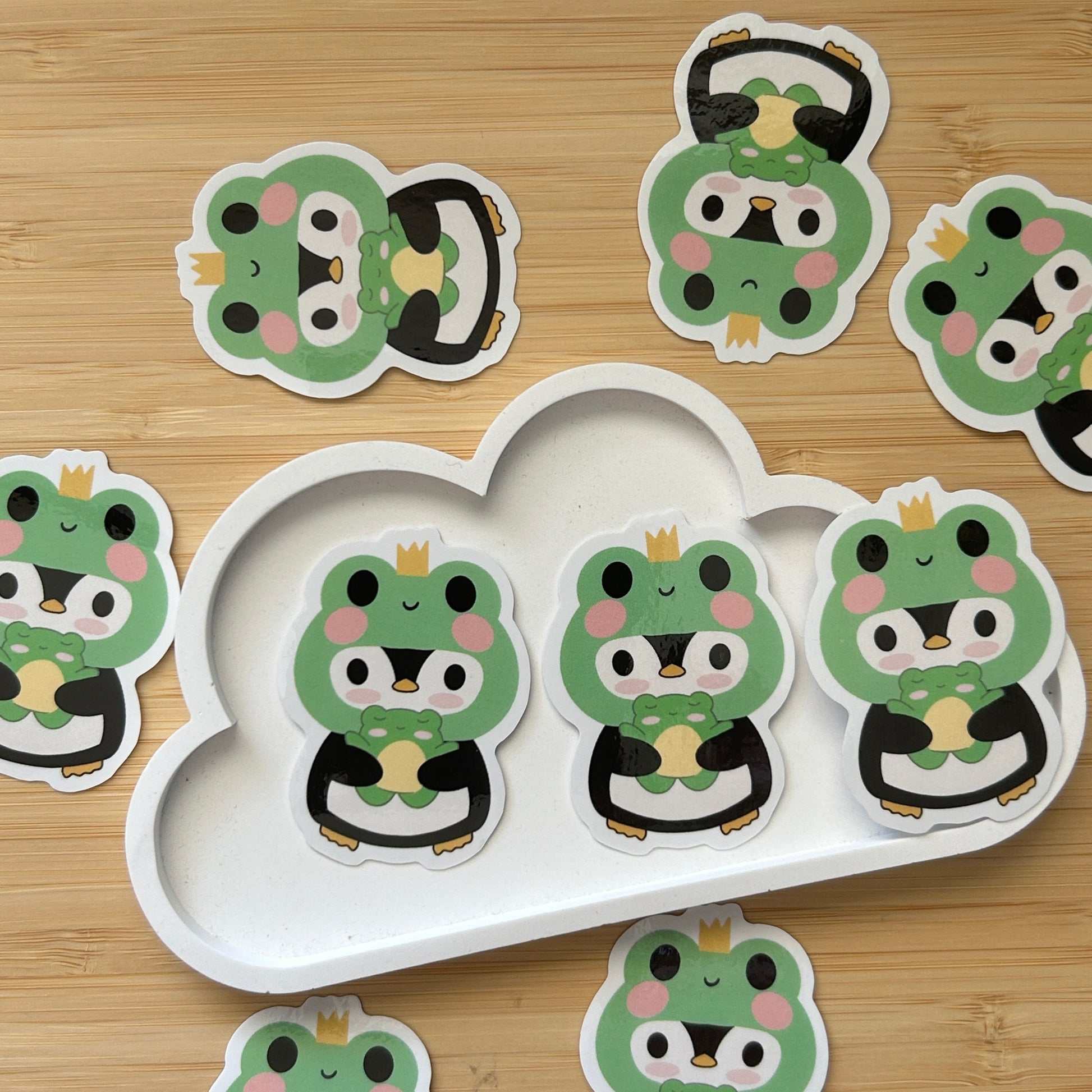 Vinyl 5cm Sticker Ping in Tieranzug teil 2