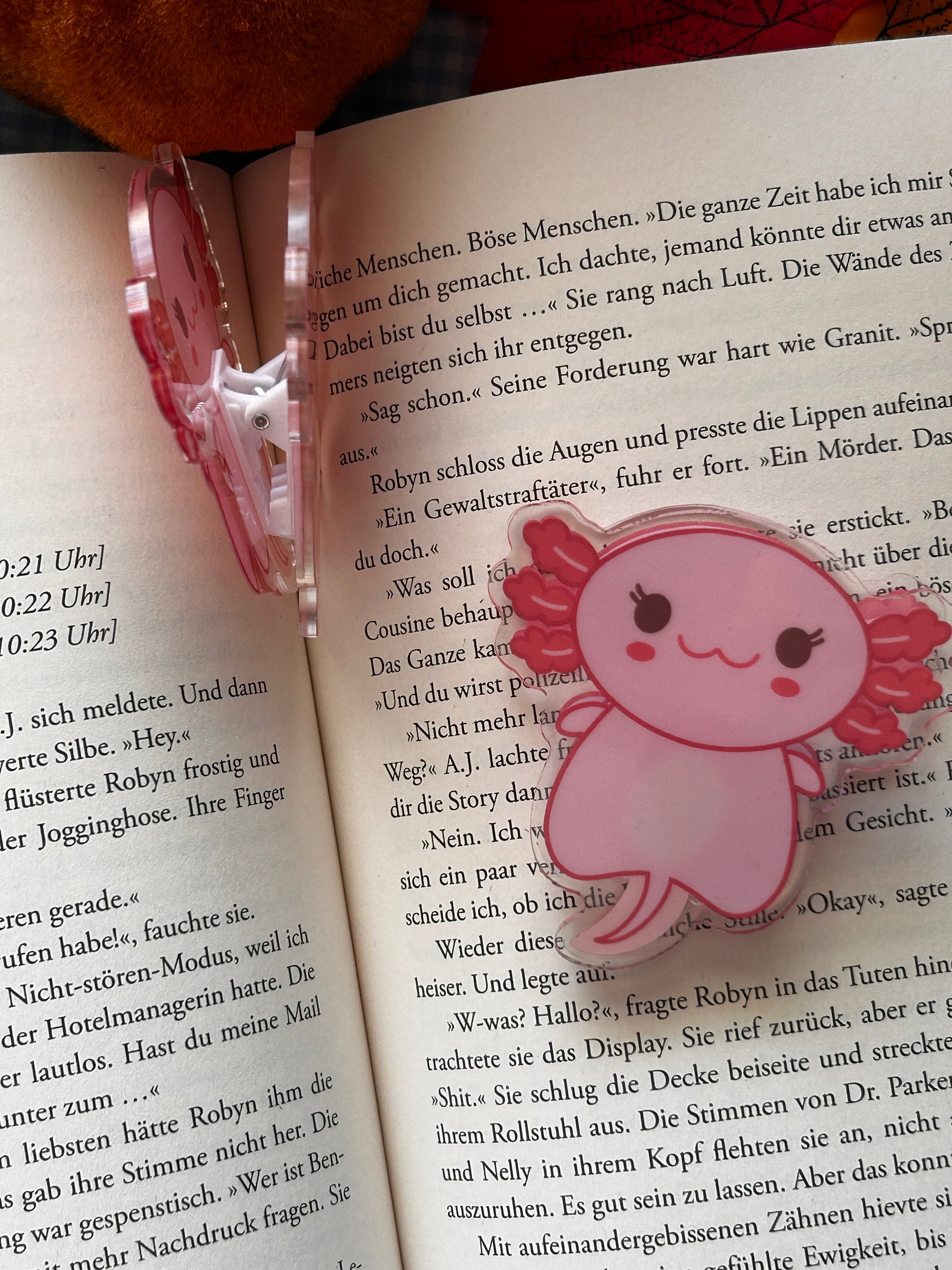 Bag Clip Axolotl