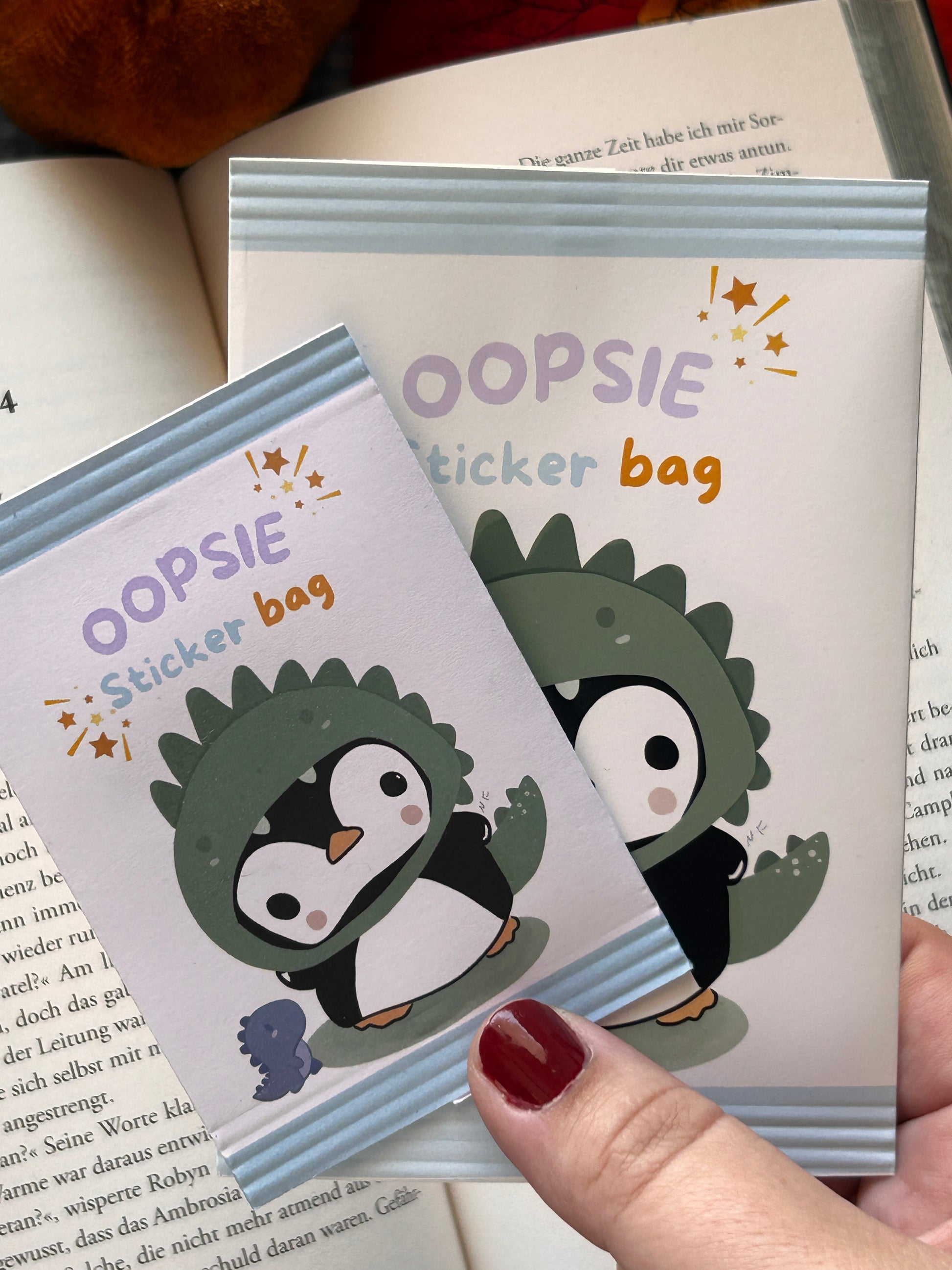 Oopsie  sticker bag